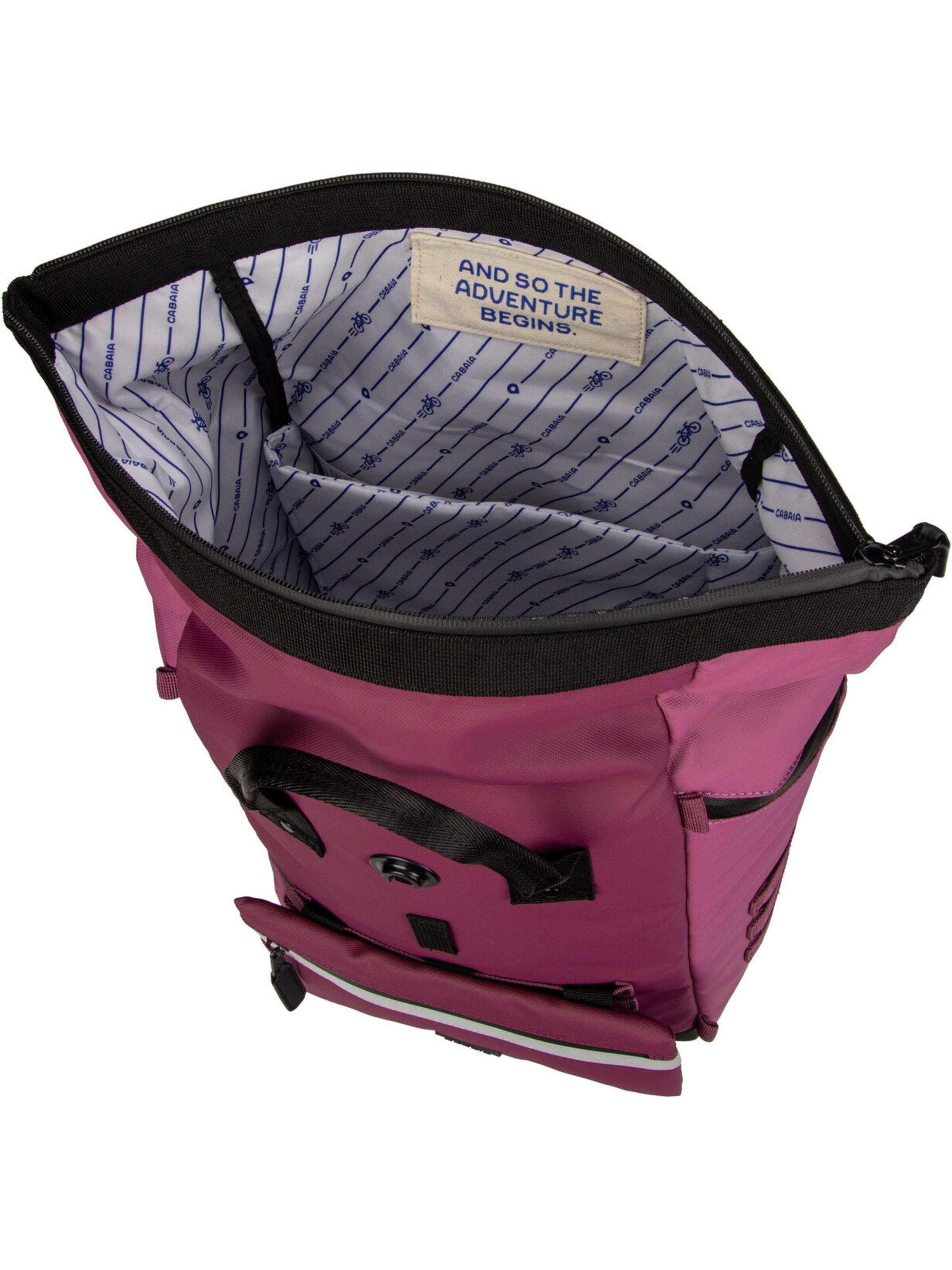 Cabaia Backpack ' Explorer Recycled Oxford Medium ' in Red