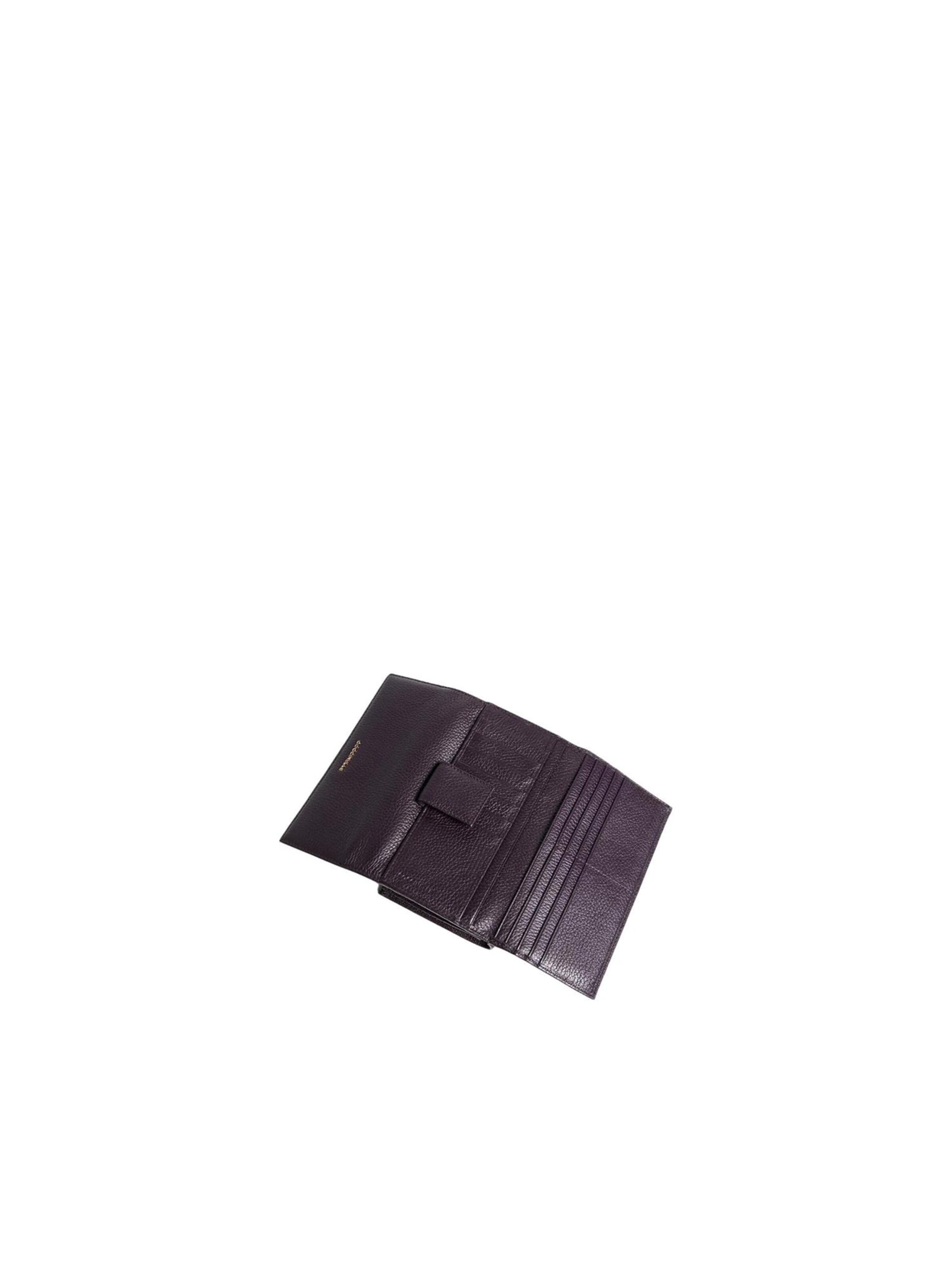 Coccinelle Wallet 'COCCINELLE METALLIC 6' in Red