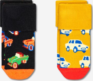 Happy Socks Sokken in Geel: voorkant