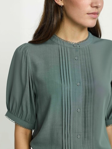 T-shirt ' SRLima ' Soft Rebels en vert : devant