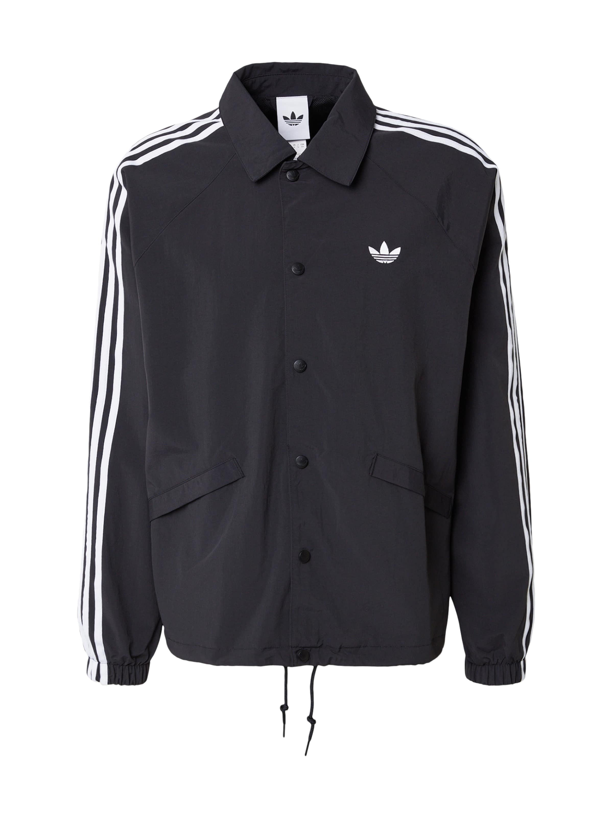 Veste mi-saison ADIDAS ORIGINALS en noir : devant