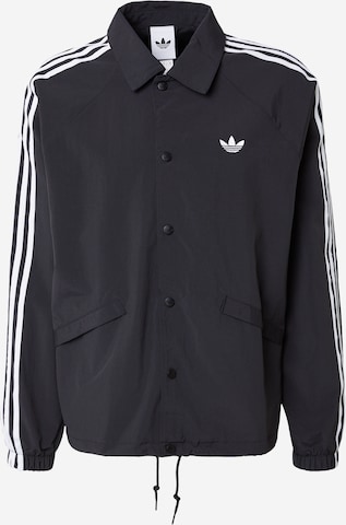 Veste mi-saison ADIDAS ORIGINALS en noir : devant
