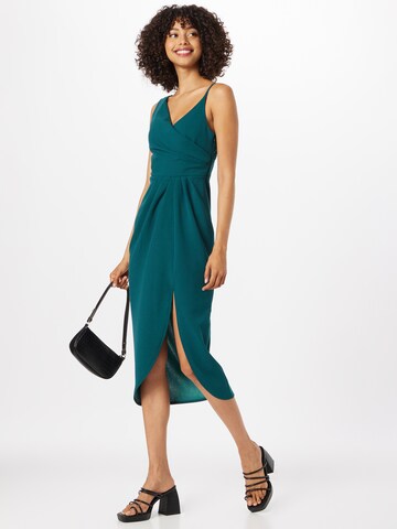 Skirt & Stiletto فستان 'JENNA' بلون أخضر