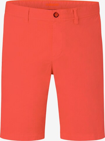 REDPOINT Chino Pants in Red: front