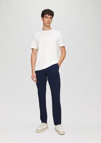 Regular Pantalon cargo s.Oliver en bleu