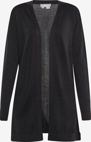 Usha Knit cardigan in Black: front