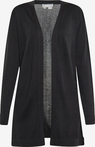 Usha Knit Cardigan in Black: front