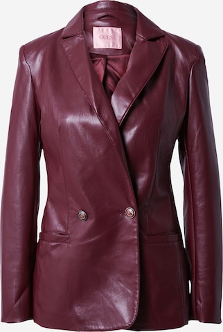 GUESS - Blazer 'EMELIE' em vermelho: frente