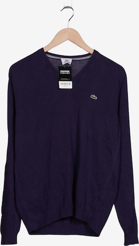 LACOSTE Pullover M in Lila: Vorderseite