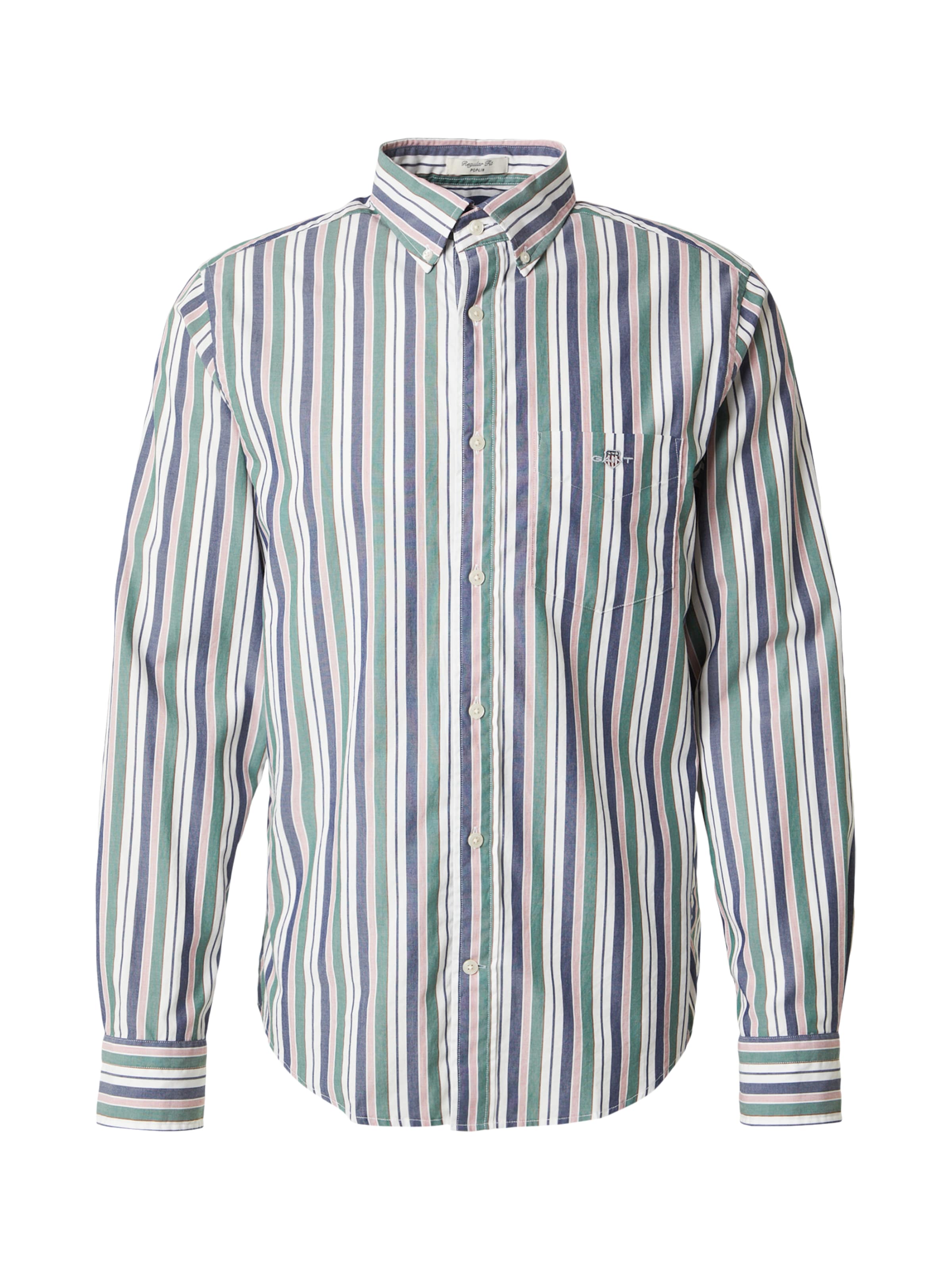 GANT Regular fit Skjorta i grön: framsida