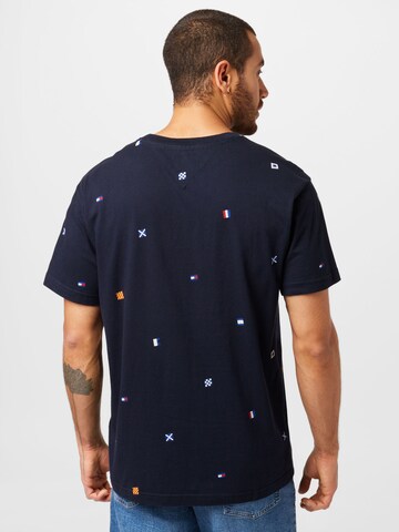Tommy Jeans T-Shirt 'CRITTER' in Blau