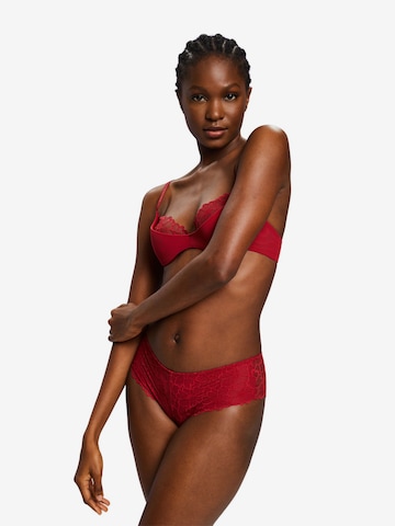 ESPRIT Push-up Bra in Red: front