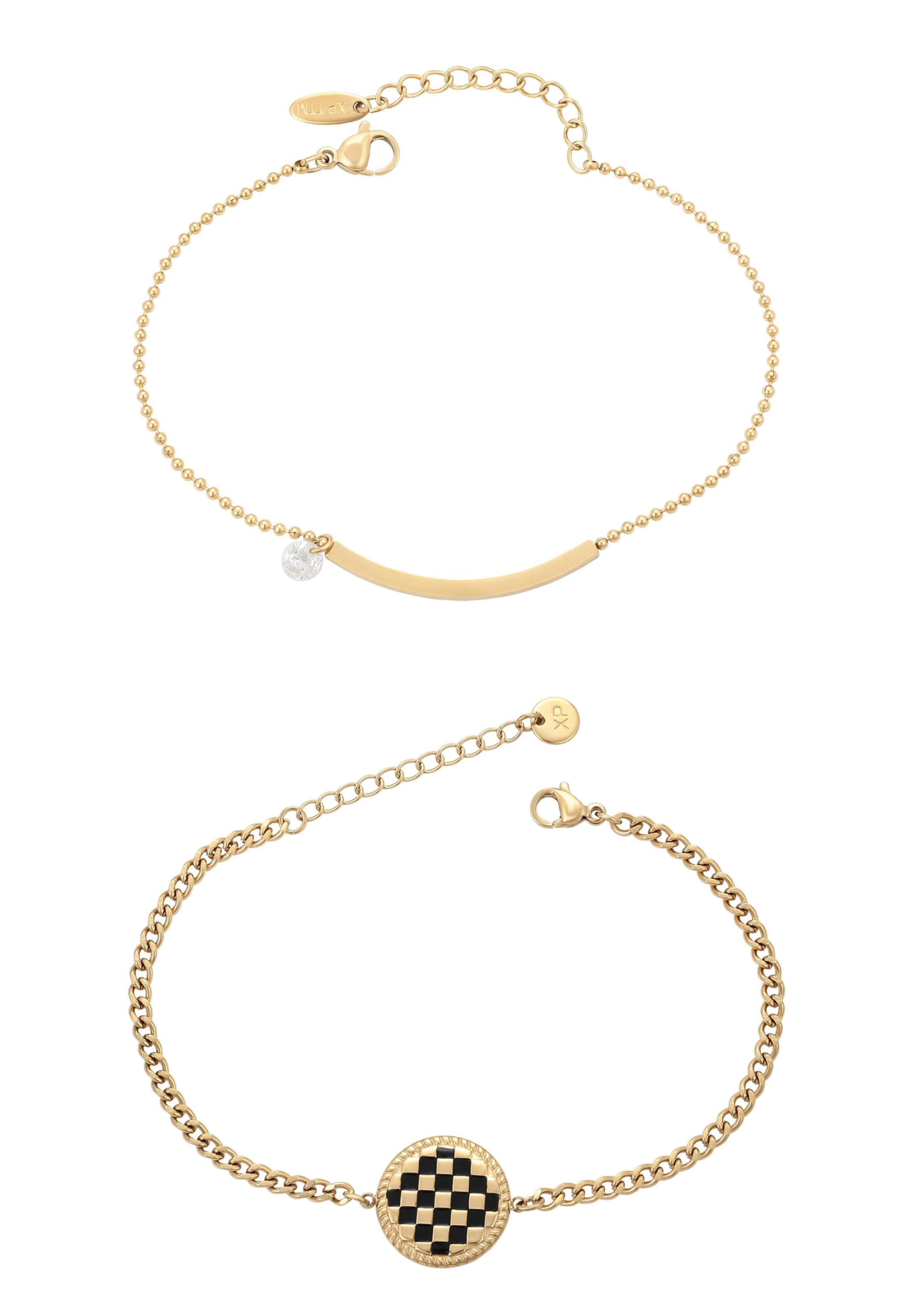 faina Bracelet in Gold: front