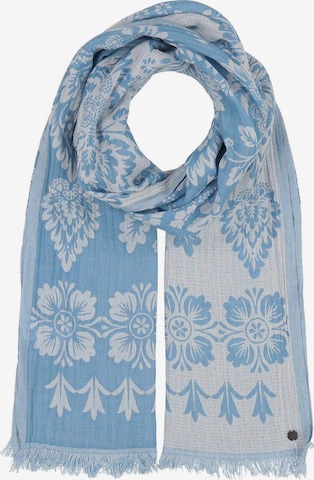 FRAAS Scarf in Blue: front