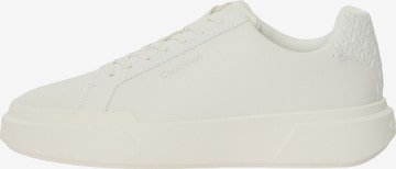 Calvin Klein - Sapatilhas baixas em branco: frente