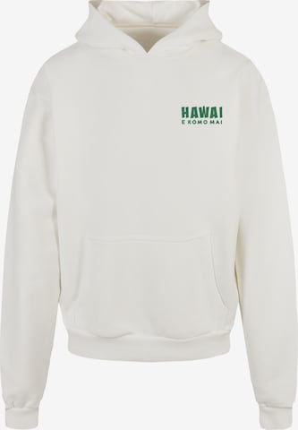 Sweat-shirt 'Hawai' Merchcode en blanc : devant