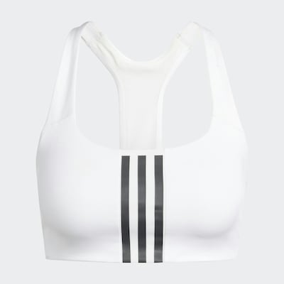 ADIDAS PERFORMANCE Sportovní podprsenka 'Powerimpact' - černá / bílá, Produkt