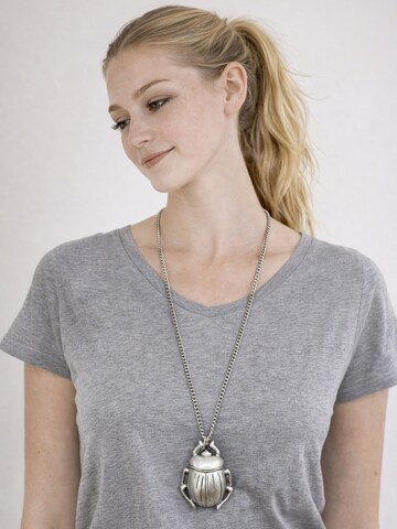 COLLEZIONE ALESSANDRO Necklace 'Ägypten' in Silver