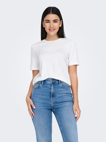 ONLY Shirts 'ONLBILLIE' i hvid: forside