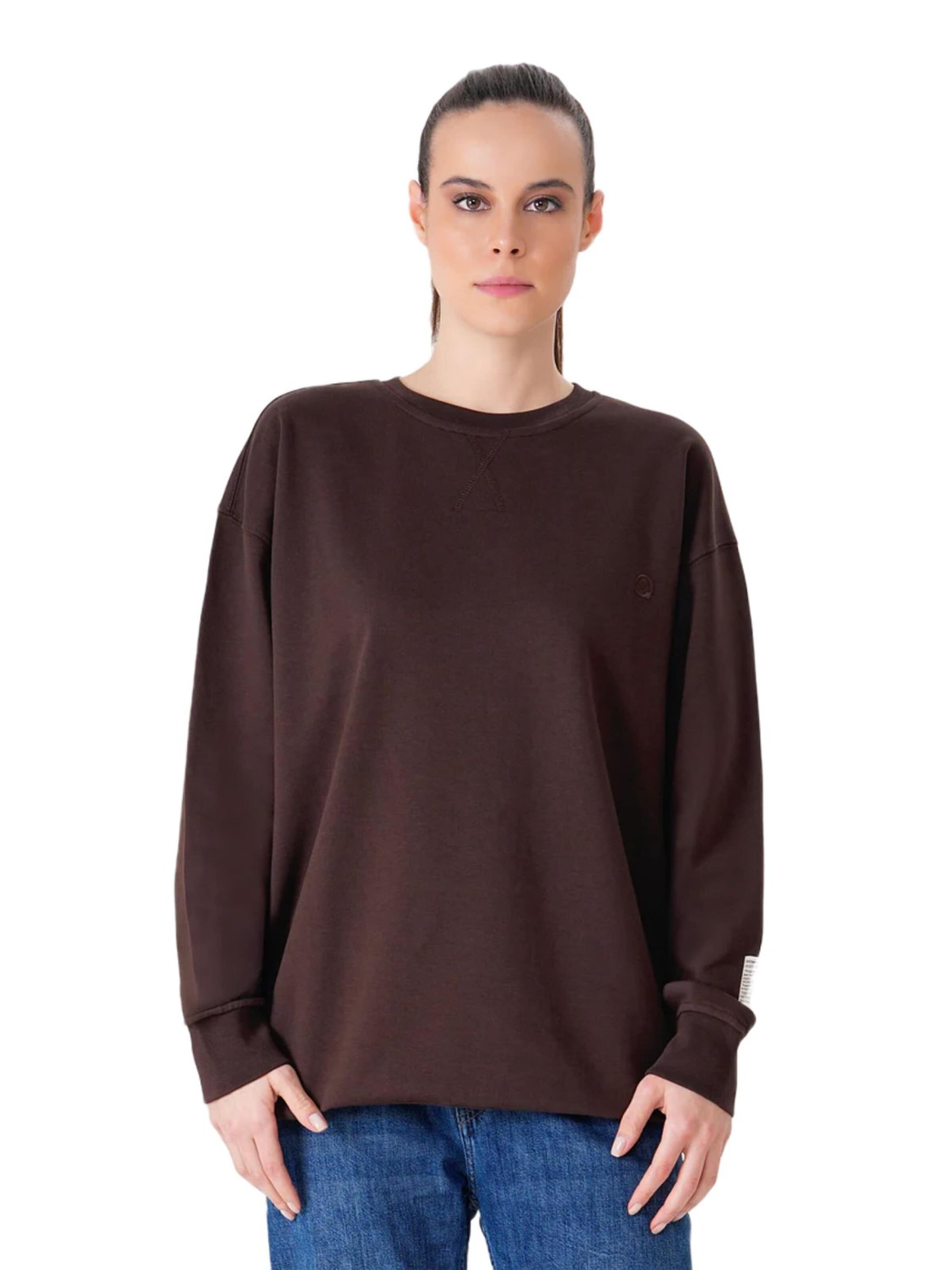UNIQVIBE Sweatshirt in Bruin