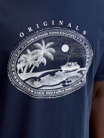 JACK & JONES T-Shirt in Blau