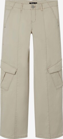 Loosefit Pantalon NAME IT en beige : devant