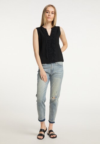 DreiMaster Vintage Top in Schwarz