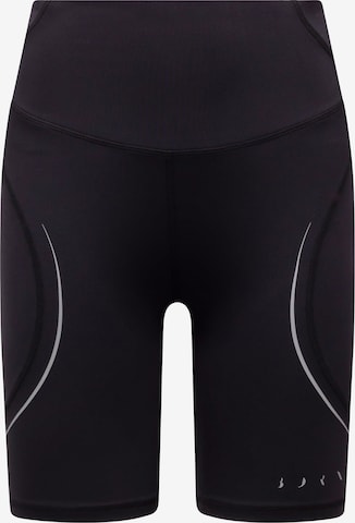 Skinny Pantalon de sport 'Becky' Born Living Yoga en noir : devant