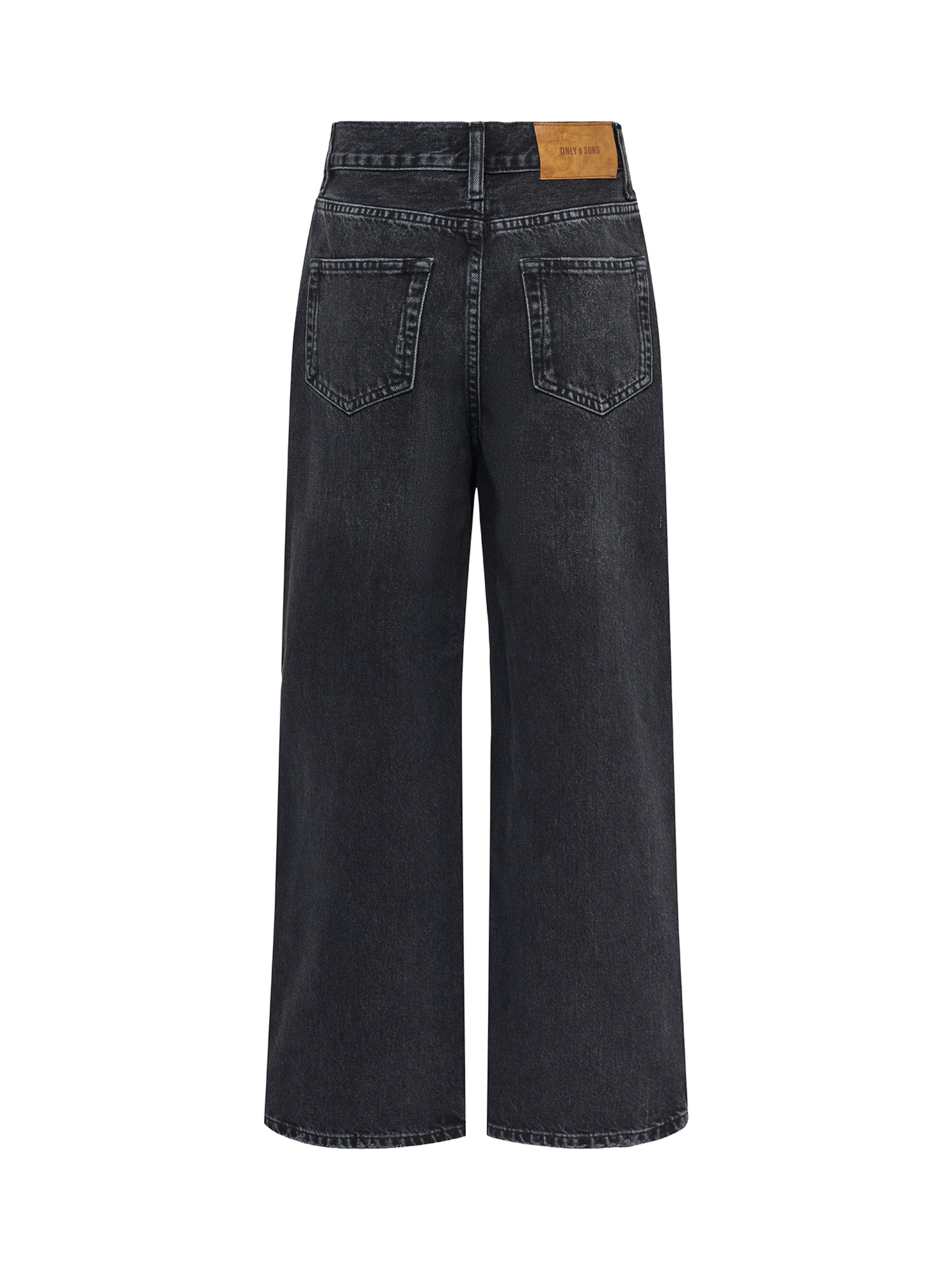Only & Sons Junior - Pierna ancha Vaquero 'OSJREMI' en negro