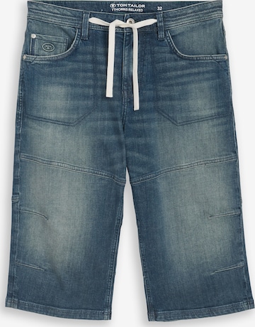 TOM TAILOR Shorts 'MORRIS' in Blau: Vorderseite