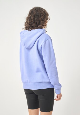 Cleptomanicx Kapuzensweatshirt 'Hooded Ligull' in Blau