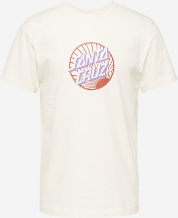 Santa Cruz Shirt 'Retreat' in White: front
