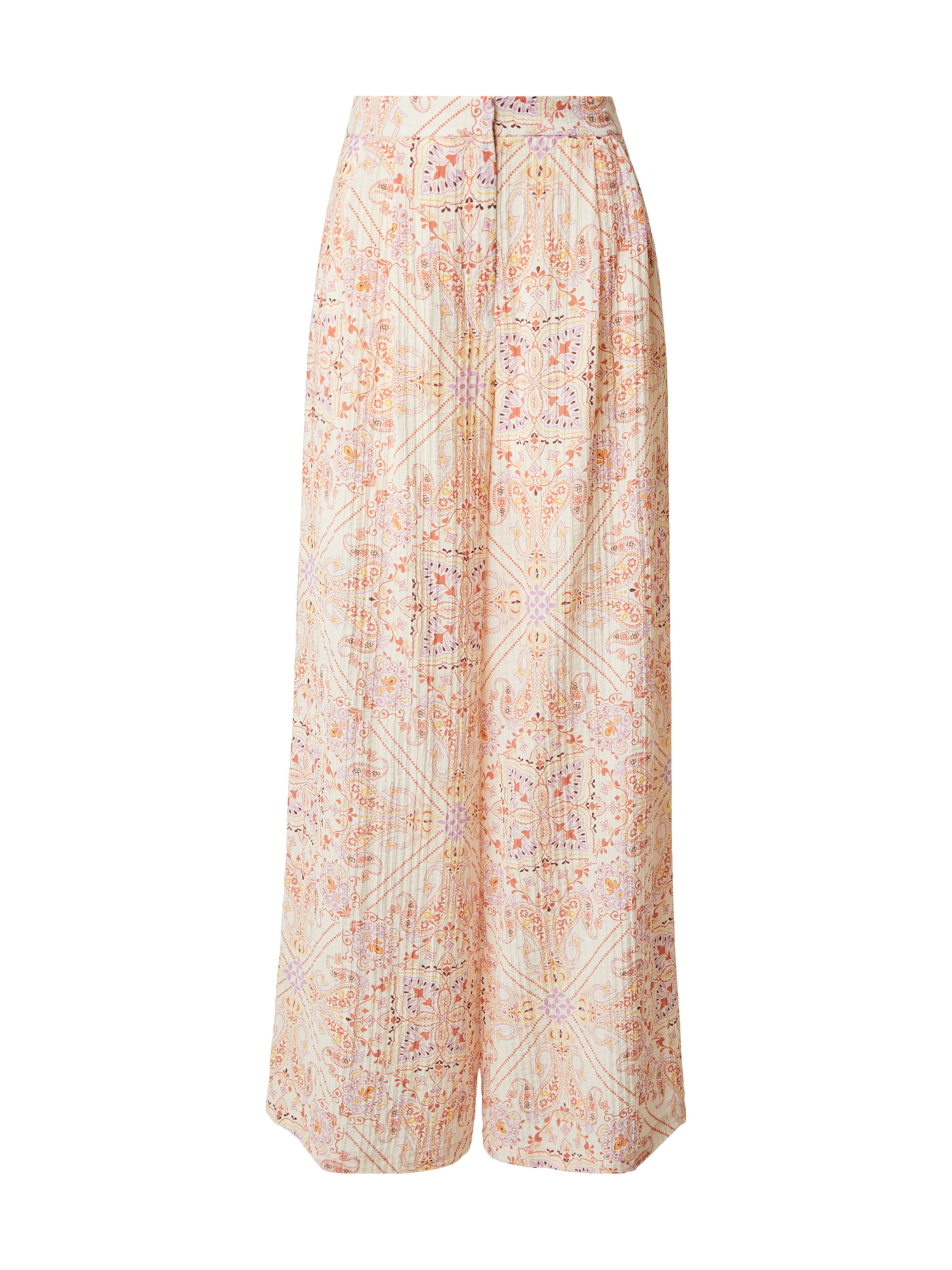 balts KAVAZI Vaļīgs piegriezums Klasiskas bikses: no priekšpuses