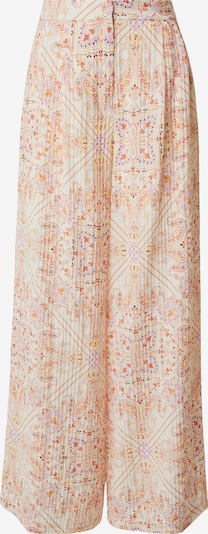 Klostuotos kelnės iš KAVAZI, spalva – oranžinė / balkšva, Prekių apžvalga