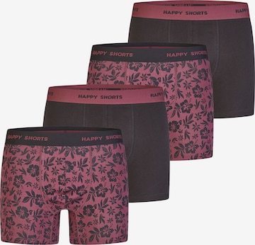 Happy Shorts Boxer shorts ' Jersey ' in Red: front