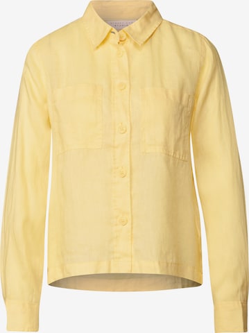 Street One Studio Bluse in Gelb: Vorderseite