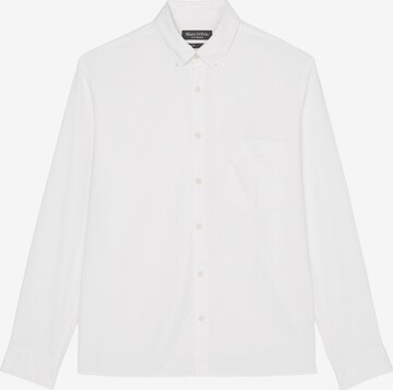 Marc O'Polo Regular fit Button Up Shirt in White: front