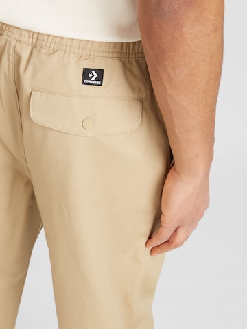 Tapered Pantaloni di CONVERSE in beige