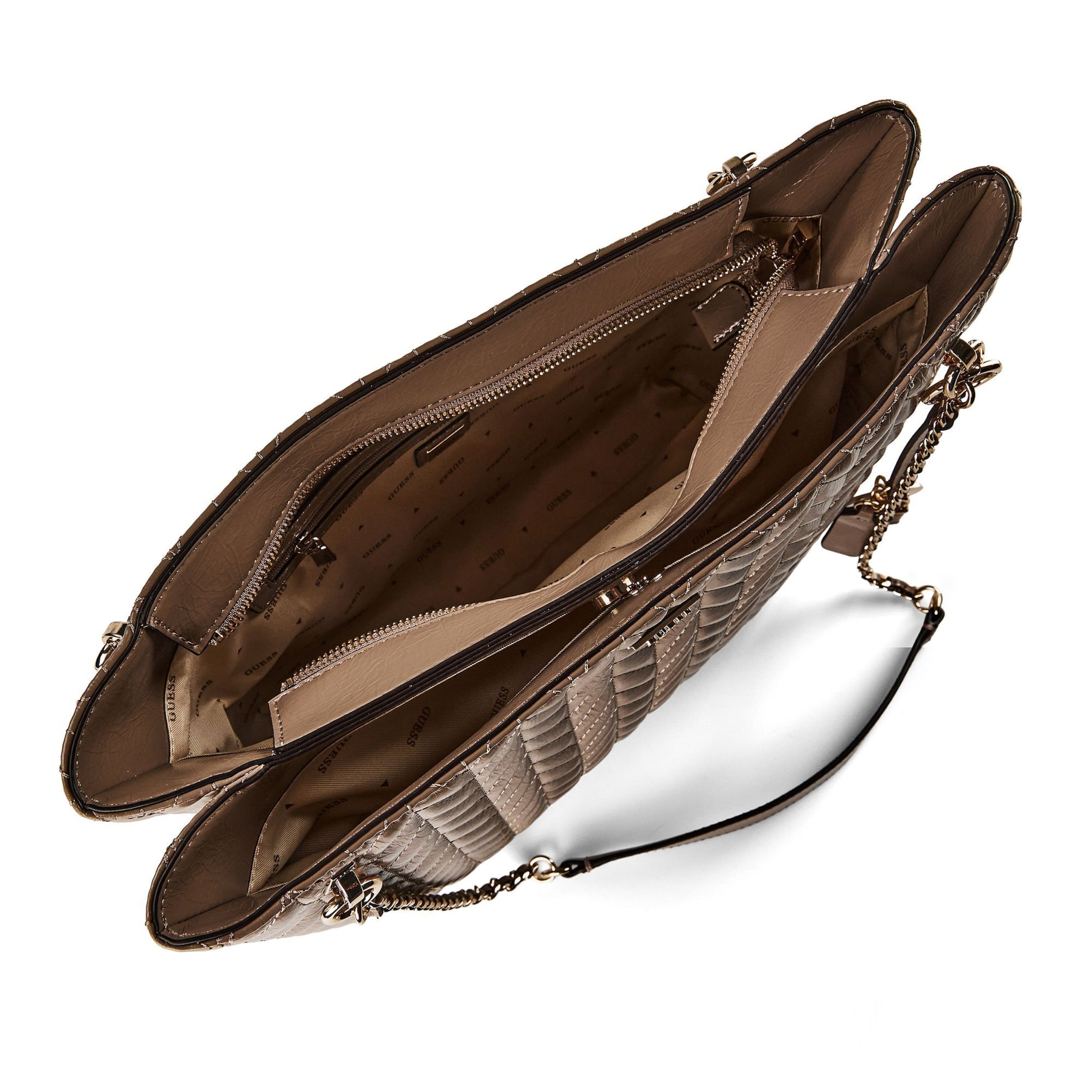 Sac bandoulière 'Cheryl' GUESS en marron