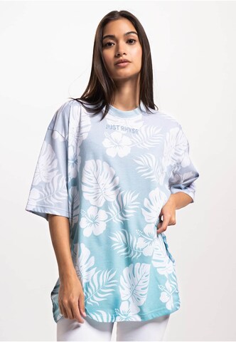 Just Rhyse Shirt 'Holidays' in Blue: front