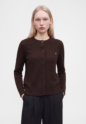 Cardigan GANT en marron : devant