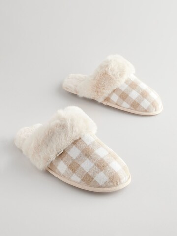 Pantoufle Next en beige
