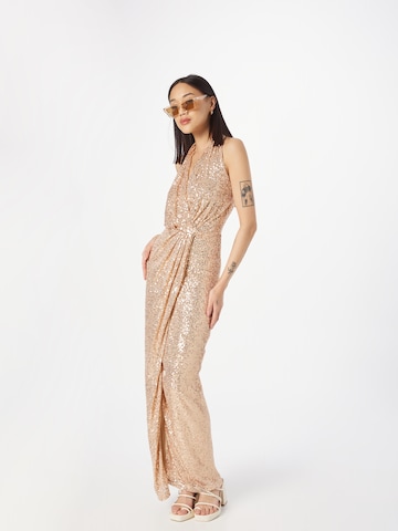 Robe de soirée 'JALIYA' TFNC en or