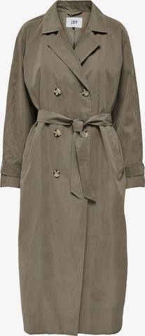 JDY Between-Seasons Coat 'Panther' in Brown: front