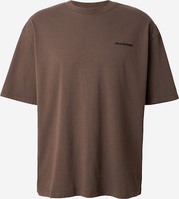 T-Shirt Pegador en marron : devant