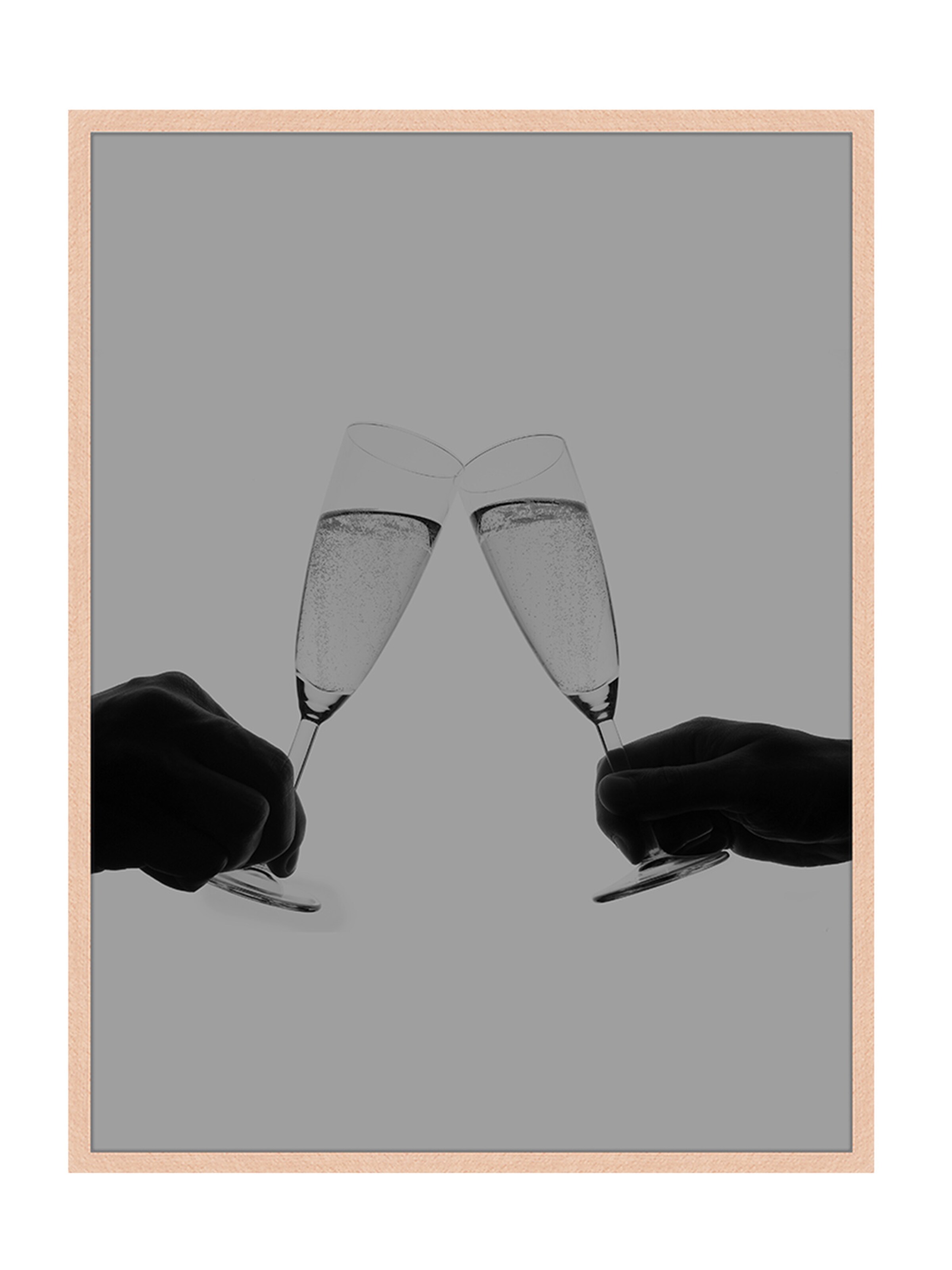 Liv Corday Image 'Cheers!' in Grey: front