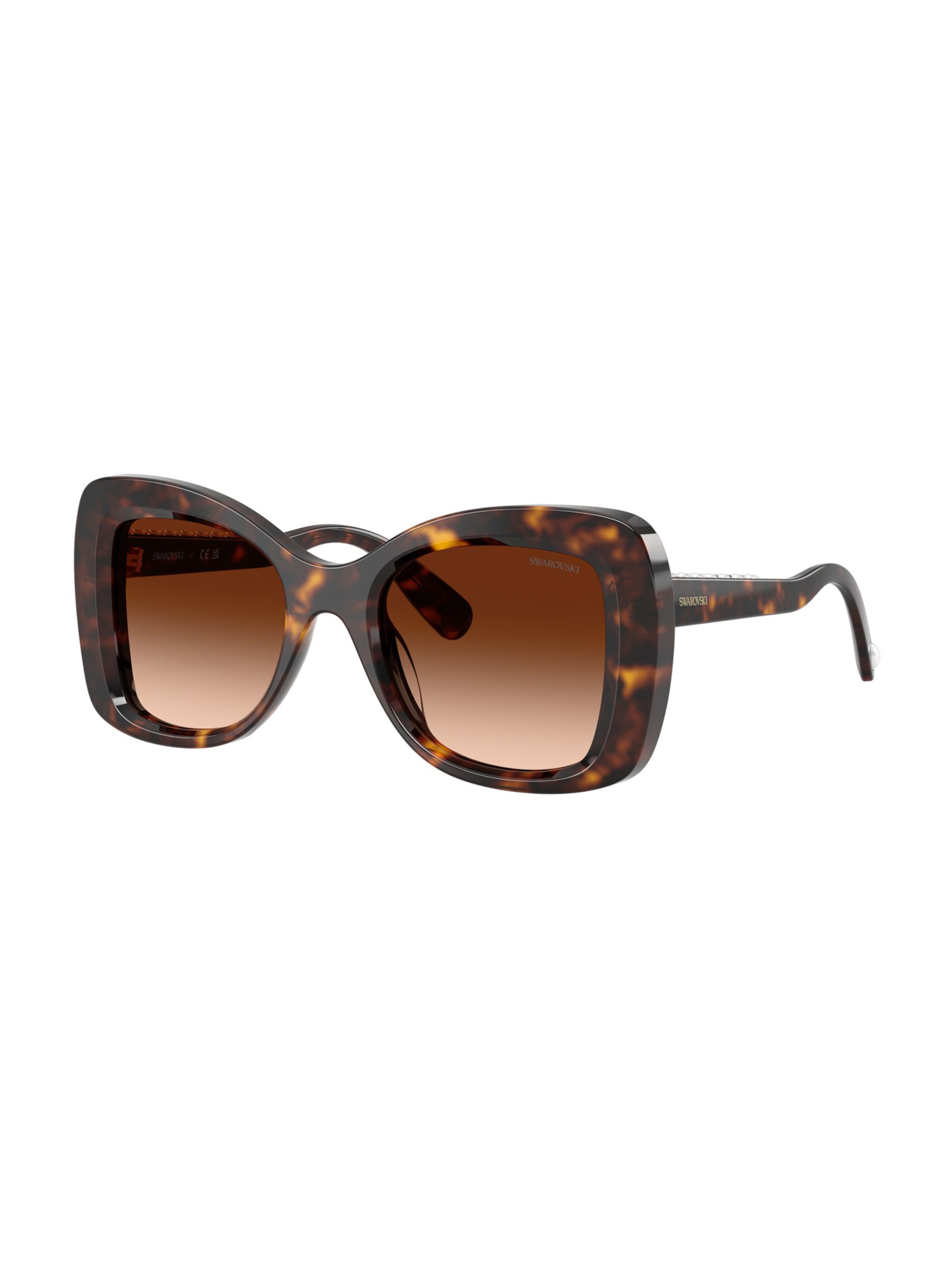 Occhiali da sole '0SK6062U' di Swarovski in marrone: frontale