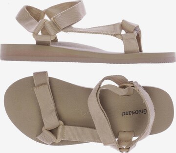 Graceland Sandalen 37 in Beige: predná strana