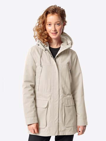 VAUDE Funktionsjacke 'W Manukau PR II' in Beige: predná strana