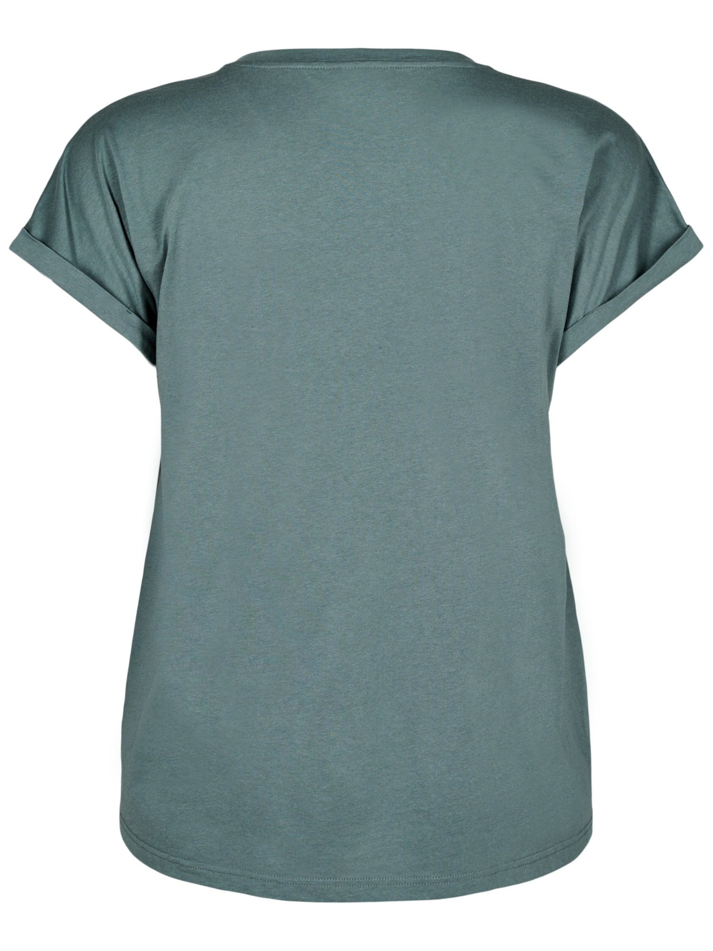 Zizzi Tričko 'MKatja' – zelená